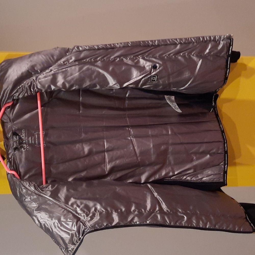 Calvin Klein Performance Gray Down Jacket - image 6